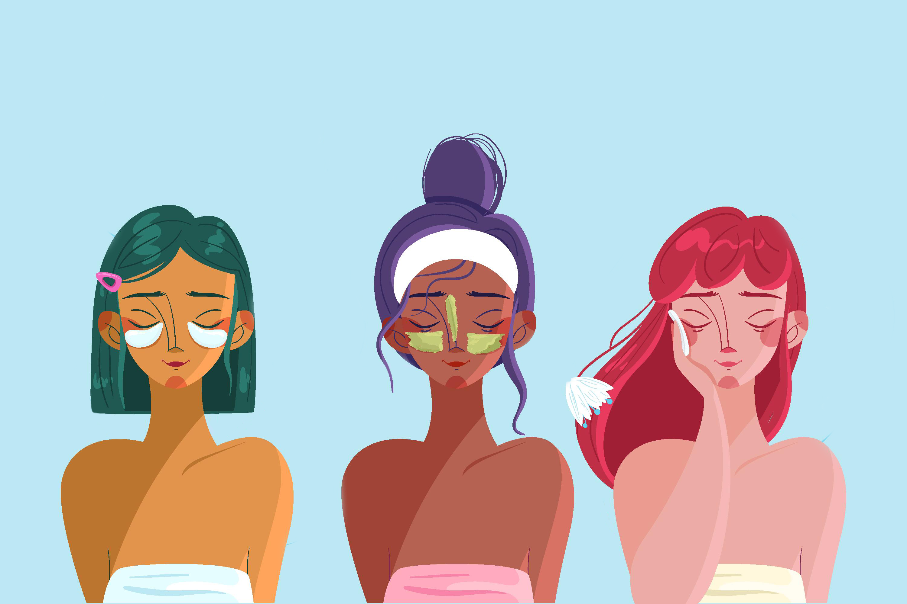 How to Keep Skin Healthy Under a Face Mask
