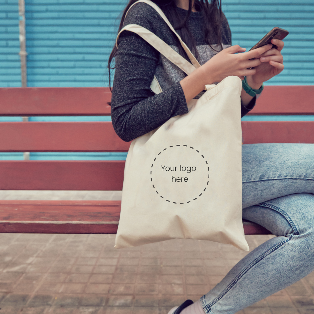 Marketing bags top with logo