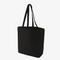 Begonia Black Canvas Shopper
