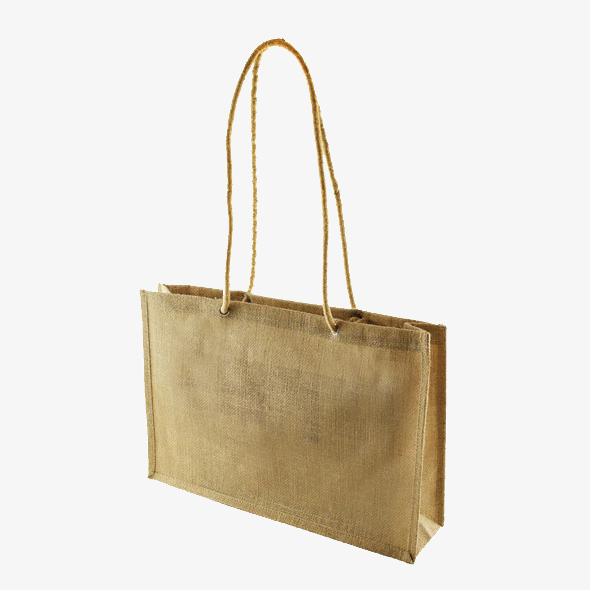 Capri Hessian Shopping Bag Promotional Jute Shopper Ecoduka