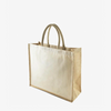 Kelaa Canvas Bag with Jute Gusset