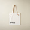 misc. printed tote bag