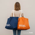 Misc. Printed Oversized Canvas Bag