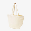 Petal Canvas Bag With Zipper