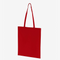 Poppy Coloured Canvas Tote Bag
