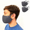 Man wearing grey Maskari antimicrobial face mask