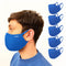 Man wearing Royal Blue Maskari Antibacterial Face Mask