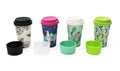 Travel Coffee Cups or Mugs with Fantastic printed desings. Another great sustainable product.