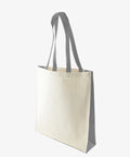Resuable Canvas Bag with Grey Coloured Gusset