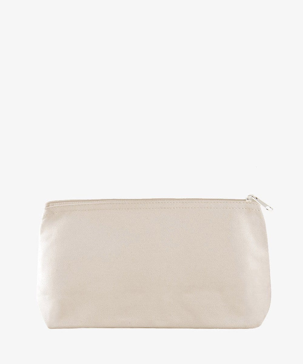 Lilium Canvas Cosmetic Bag | Eco Makeup Bag | Ecoduka