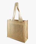 Muna Classic Jute Bag With Cotton Handles
