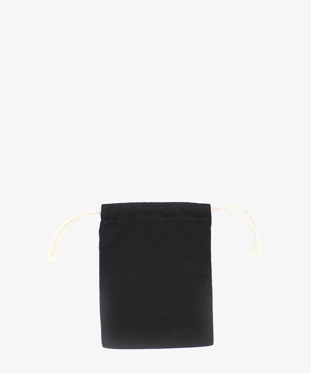 Black Cotton Pouch 