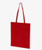 Poppy Coloured Canvas Tote Bag